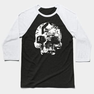 Skull factory Baseball T-Shirt